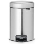 Brabantia - poubelle � p�dale newicon 3l en acier mat