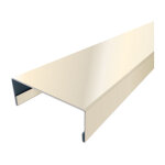 Aluhome ? nez de cloison en aluminium 15 / 10�me 74mm ? longueur 2, 60m ? couleur ivoire clair ral1015 ...