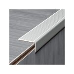 Nez de marche mod�le 25s - finition aluminium naturel - 25 x 15 - longueur 3 m - dinac