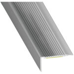 Nez de marche adh�sif aluminium titane 45x23 mm long. 1m