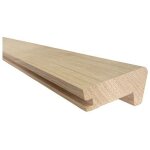 Nez de marche chne l. 70mm long. 2m parquet ep. 20mm brut