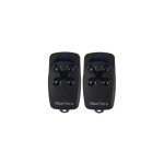 Lot de 2 t�l�commandes nice flo4rs - 4 canaux 433. 92 mhz - compatible r�cepteurs flox2r / floxi2r / ...