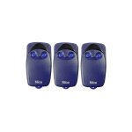Lot de 3 télécommandes nice flo2 - 2 canaux 433. 92 mhz - compatible récepteurs flox2 / floxi2 - programmation ... Lot de 3 télécommandes nice flo2 - 2 canaux 433. 92 mhz - compatible récepteurs flox2 / floxi2 - programmation ...
