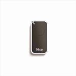 Inti1 1 canal 433 tlcommande noire metteur radiocommande - nice