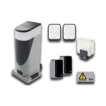 Nice kit automatisation portails coulissants slight kit bd slh400bdkce