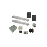 Nice - kit automatisme de portail a 2 battants wingo 4024