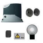 Nice kit automatisme de portail coulissant road 400