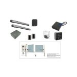 Kit motorisation toonakit + batterie secours pour portails battants nice voir nitoona4024bat