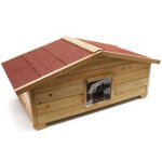 Niche de chat taille l ? 990 x 520 x 420 mm ? avec porte, toit bitumé, isolation 3 couches ? maison pour ... Niche de chat taille l ? 990 x 520 x 420 mm ? avec porte, toit bitumé, isolation 3 couches ? maison pour ...