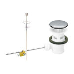 Nicoll - bonde de lavabo avec tirette