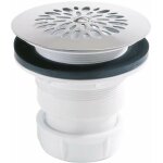 Nicoll - bonde de douche a grille inox 60 mm sortle verticale Nicoll - bonde de douche a grille inox 60 mm sortle verticale