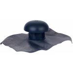 Nicoll - chapeau de ventilation Ø100 ? collerette Étanchéité 40x33 ardoise ? pour tuyaux pvc verticaux ... Nicoll - chapeau de ventilation Ø100 ? collerette Étanchéité 40x33 ardoise ? pour tuyaux pvc verticaux ...