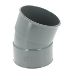 Nicoll - coude 20° pvc évacuation femelle femelle Ø125 Nicoll - coude 20° pvc évacuation femelle femelle Ø125