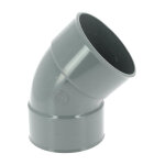 Nicoll - coude 45 pvc vacuation femelle femelle 125
