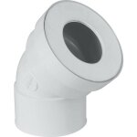 Pipe courte femelle 45degre femelle 100 cw433f