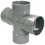 Nicoll - culotte � 87�30 pvc double parall�le ff 100mm urt188