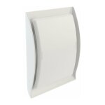 Nicoll ? grille a�ration vmc 125 mm ? passage d'air 100 cm� ? installation facile � clipser ? pour ventilation ...