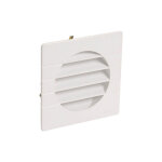 Nicoll - grille extérieure pour tube pvc Ø100 blanc moustiquaire Nicoll - grille extérieure pour tube pvc Ø100 blanc moustiquaire
