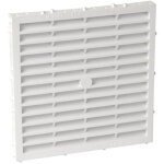 Nicoll ? grille de ventilation carr�e 173x173mm ? surface 150cm� ? pose � sceller avec moustiquaire ? ...