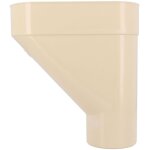 Nicoll - jambonneau ujam100s d100mm pour descente couleur sable en pvc