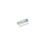 Kit simple entre d'air rglable 30m + cache vis + vis nicoll blanc - 1kvr130