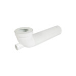 Nicoll - pipe longue wc longueur 400 piquage 40 85 / 107 100
