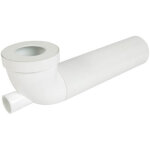 Nicoll - pipe longue wc longueur 400 piquage �40 85 / 107 �100