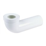 Nicoll - pipe wc coude 90 longue pipunic 350 - 85 / 107 - 100