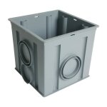 Nicoll - regard Ø100 - 125 pour eaux pluviales 30x30x30 Nicoll - regard Ø100 - 125 pour eaux pluviales 30x30x30