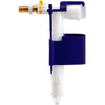 Nicoll - robinet flotteur universel silencieux alimentation latrale g 3 / 8'' mamelon laiton