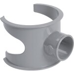 Nicoll - selle 90degre pour tuyau 100 sortie 50 sl105