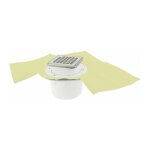 Nicoll - siphon pour douche carrelée - docia sicax 10x10 cm - verticale Nicoll - siphon pour douche carrelée - docia sicax 10x10 cm - verticale