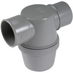 Nicoll - siphon de lavabo yj1c à coller entrée horizontale d50mm pvc - c couleur gris Nicoll - siphon de lavabo yj1c à coller entrée horizontale d50mm pvc - c couleur gris