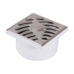 Nicoll - siphonnette Ø40 / 50 grille inox 10x10 Nicoll - siphonnette Ø40 / 50 grille inox 10x10
