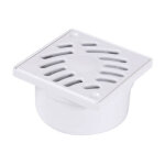 Nicoll - siphonnette Ø40 / 50 grille pvc 10x10 blanc Nicoll - siphonnette Ø40 / 50 grille pvc 10x10 blanc