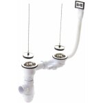 Nicoll - vidage complet vier grs / synthse 2 cuves avec siphon et trop - plein 84 - percage 60mm