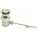 Nicoll - bonde laiton lavabo / bidet chrom sans tirette