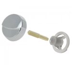 Volant abs chrom� pour vidage baignoire vidhoobain