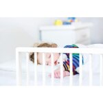 Nidalys barrire de lit bois blanc 120cm livia
