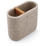 Nimco - kora - verre pour brosse � dents et dentifrice, beige sable ko 24057 - 86