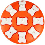 Nina ottosson de puzzle pour chien dog smart - � friandises / interactif - orange