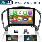 Pour nissan juke 2010 - 2018 android 15 autoradio gps radio headunit apple carplay rds navi wifi - 4 ...