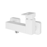 Galindo - nitro 5243011 robinet mitugeur douche (laiton) avec ensemble de douche, finition blanc.