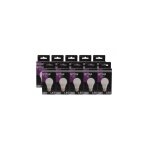 Nityam - pack de 10 ampoules led 6w blanc chaud 3000k 480lm culot e27 230v (�quivalent 40w) 20000h gamme ...