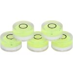 Niveaux � bulle ronds 5pcs, mini inclinom�tres de niveau � bulle circulaire, niveau � bulle circulaire ...