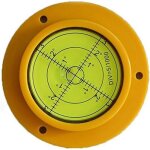 Niveau � bulle rond de pr�cision 90 mm avec trous de montage pour camping - car