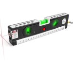 Niveau laser 4 en 1, niveau multifonction, 3 modes laser magn�tiques
