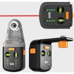 Niveau laser 4 - en - 1 rechargeable, d�poussi�reur de perceuse, ventouse �lectrique et support mural ...