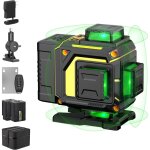 Niveau laser chantier autonivelant 360�, lazer niveaux 4d 16 lignes laser, autonivellement et mode puls� ...