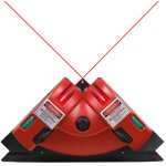 Niveau laser � projection � angle droit, bo�tier plastique int�gr�, niveau laser infrarouge � ligne horizontal ...